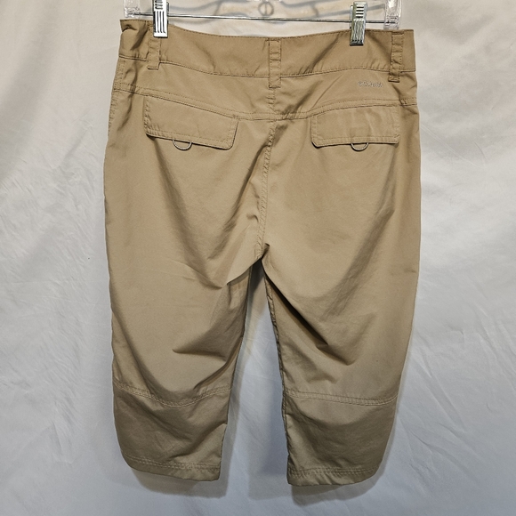 COLUMBIA Women's Beige Shorts Size 6 OMNI SHIELD ADVANCED REPELLENCY 18L - Picture 5 of 9